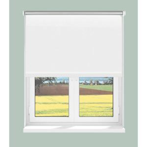 Boviva Thermo Seitenzugrollo Verdunklungsqualität weiß B/L:…