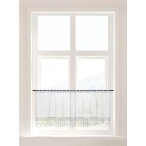 CASA CREATION Scheibengardine Rinara weiß B/L: ca. 45x120 c…