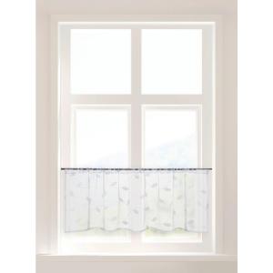 CASA CREATION Scheibengardine Shary weiß B/L: ca. 45x145 cm