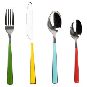 CASA SAMANTHA Besteckset SABOR bunt Edelstahl 16 tlg.