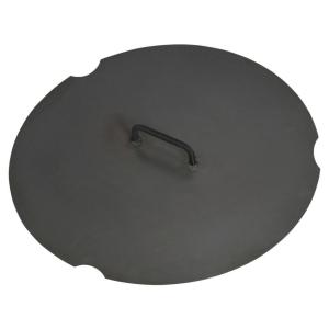 CookKing Deckel für Feuerschale schwarz Stahl B/T: ca. 82x8…