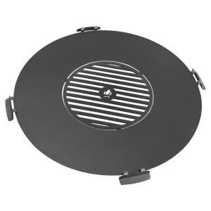 CookKing Grillplatte schwarz Stahl B/T: ca. 78x78 cm
