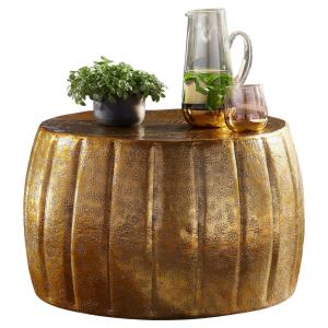 Couchtisch gold H: ca. 36 cm
