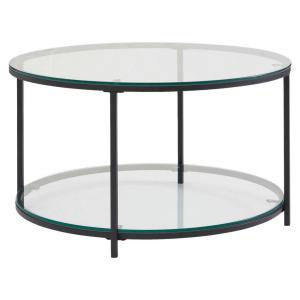 Couchtisch schwarz B/H/T: ca. 80x45x80 cm