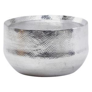 Couchtisch silber B/H/T: ca. 60x35x60 cm