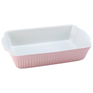 CreaTable Auflaufform Classic PASTELL rosa Steinzeug B/H/L:…