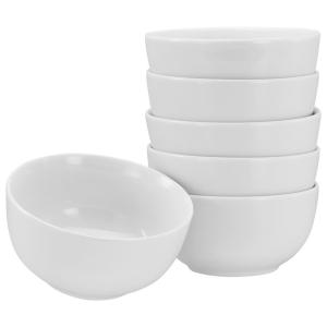CreaTable Mehrzweckschalen Luna weiß Porzellan