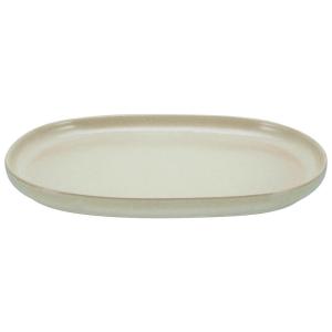 CreaTable Servierplatte Uno Sand sand Steinzeug