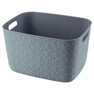 Curver Aufbewahrungskorb Softex blau B/H/L: ca. 29x22x38 cm