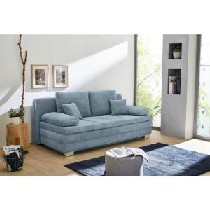Dauerschlafsofa  aqua blau B/H/T: ca. 203x85x106 cm