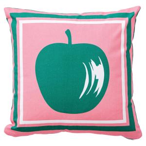 Dekokissen Fruits pink Baumwolle B/L: ca. 40x40 cm