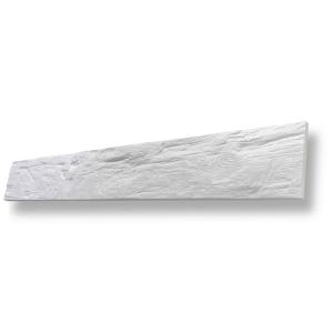 Dekorbrett weiß Styropor B/L: ca. 13,5x98 cm