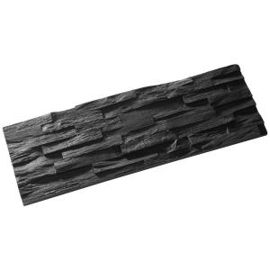 Dekorstein schwarz B/L: ca. 18,7x54,4 cm