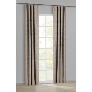 Dekovorhang Ortan taupe B/L: ca. 140x245 cm