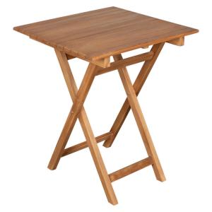 deVries Tisch Woodie natur Teakholz B/H/L: ca. 60x75x60 cm
