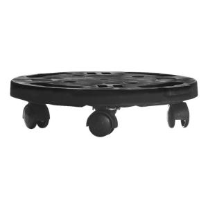 Dolly Transportroller schwarz B/H/L: ca. 30x7x30 cm