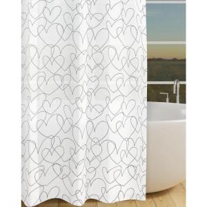 Duschvorhang Polyethylen (recycelt) B/L: ca. 180x200 cm