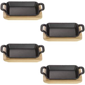 ECHTWERK Servierpfanne schwarz Eisen B/H/L: ca. 10x4x20 cm