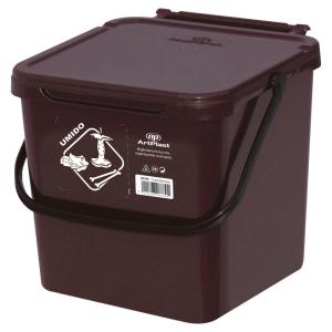 Eco-Logico Abfalleimer braun B/H/L: ca. 24x20,5x23,7 cm