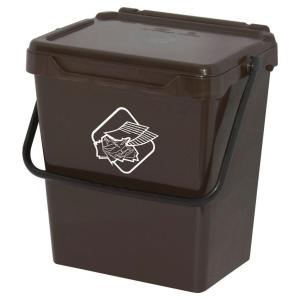 Eco-Logico Eimer braun Polypropylen B/H/L: ca. 30,5x39x40 cm