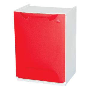 Eco-Logico Recycling-Eimer rot B/H/L: ca. 29x47x34 cm
