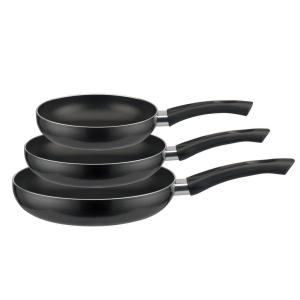 ELO Pfannenset Ducto schwarz Alu 3 tlg.