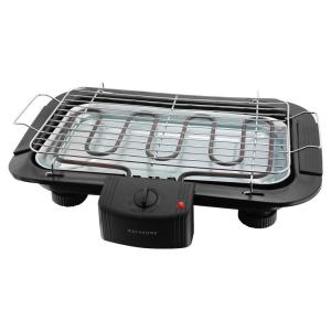 Emerio Barbecue-Standgrill schwarz Metall B/H/L: ca. 8,8x48…
