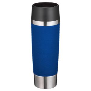 EMSA Isolierbecher blau Edelstahl B/H/L: ca. 8x24,2x8 cm