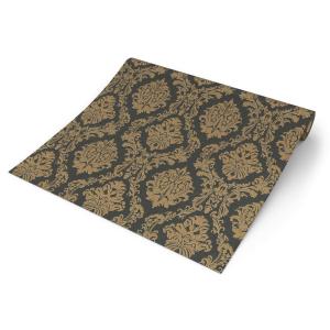 Erismann Vliestapete Ornament schwarz gold B/L: ca. 53x1005…