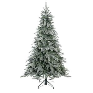 Evergreen Weihnachtsbaum Fichte Frost grün PVC H/D: ca. 180…