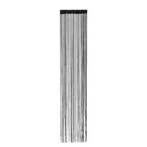 Fadenvorhang Lurex silber B/L: ca. 90x245 cm