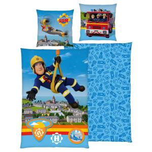 Flanell Bettwäsche Feuerwehrmann Sam Flanell Multi Baumwoll…
