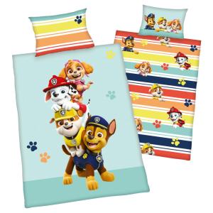 Flanell Bettwäsche Paw Patrol Flanell Multi Baumwolle B/L:…