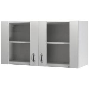 Flex-Well Glashängeschrank Wito weiß B/H/T: ca. 100x54,8x32…