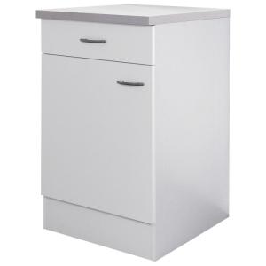 Flex-Well Unterschrank Wito weiß B/H/T: ca. 50x85x60 cm