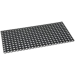 Fußmatte Gummiring schwarz B/L: ca. 60x80 cm