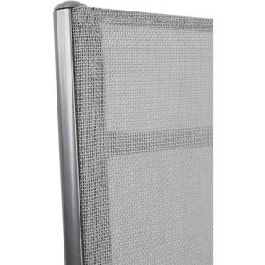 Gartenstuhl Santiago Santiago grau Aluminium B/H/T: ca. 57x…