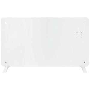 Glasradiator weiß Metall Kunststoff B/H/L: ca. 20x47x76,5 c…