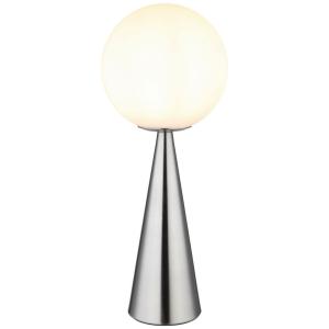 GLOBO Tischleuchte Pinpal 21031N nickel Metall Glas H: ca.…