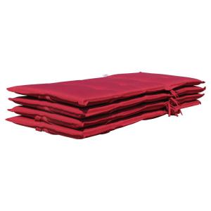Grasekamp Auflage für Hochlehner rot Polyester-Mischgewebe…