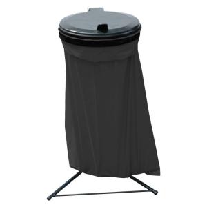 Grasekamp Müllsackständer schwarz Metall B/H/L: ca. 38x90x3…