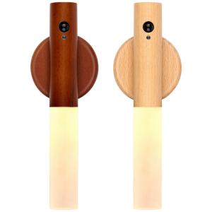 Grundig LED-Wandleuchte hellbraun dunkelbraun B/H/L: ca. 3x…