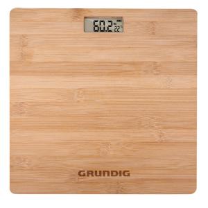 Grundig Personenwaage natur Bambus B/L: ca. 28x28 cm