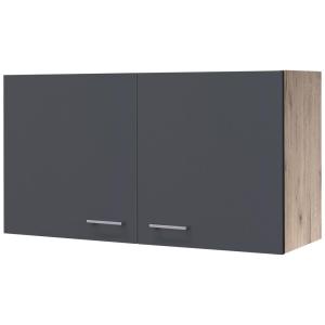 Hängeschrank Morena grau matt B/H/T: ca. 100x54,8x32 cm