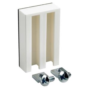 Haftträger Universal weiß 2 Packstücke