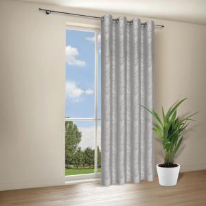 Happy Home Verdunklungsvorhang Wellen grau B/L: ca. 145x245…