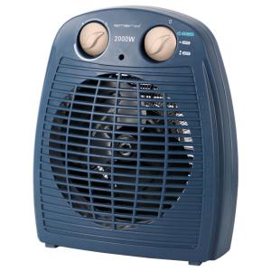 Heizlüfter blau Kunststoff B/H/L: ca. 13,4x26,5x22 cm ca. 2…