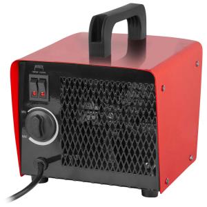 Heizlüfter rot Metall Kunststoff B/H/L: ca. 16x18x18 cm ca.…