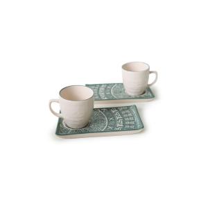 Hermia Concept Kaffeetassen-Set Demeter multicolor Steinzeug