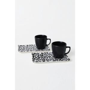 Hermia Concept Kaffeetassen-Set Whisper multicolor Steinzeug